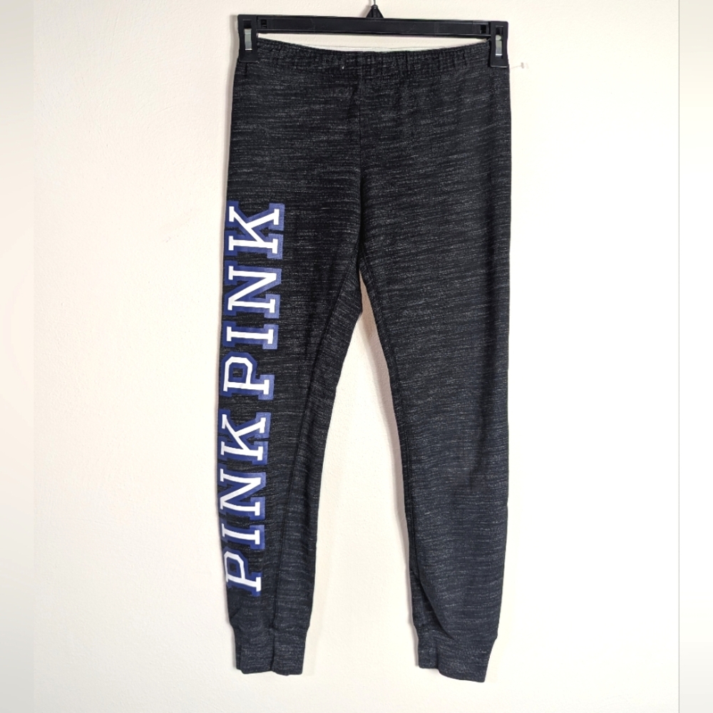 XS Victoria's Secret PINK Dark Heather Gray Joggers